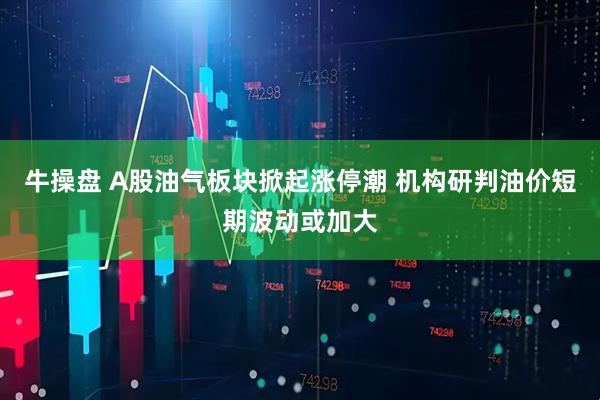 牛操盘 A股油气板块掀起涨停潮 机构研判油价短期波动或加大